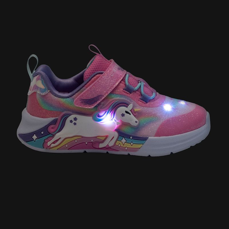 Skechers Unicorn Chaser rosa/multi Kinderschuhe 8