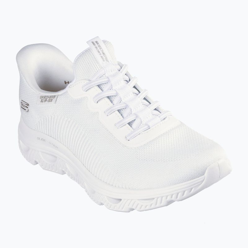 Damenschuhe SKECHERS Bobs Arc Waves white 8