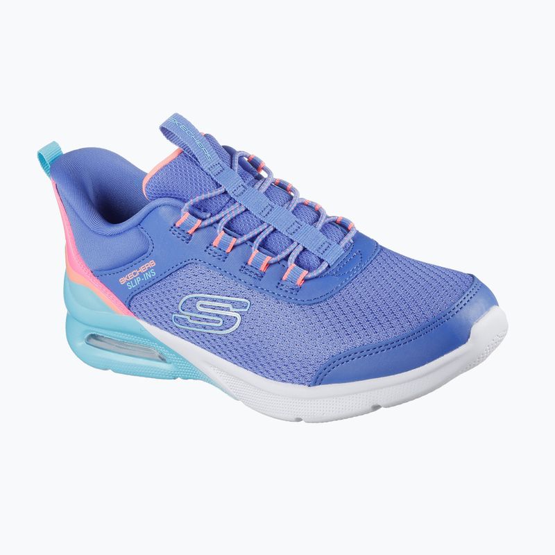 Kinder Schuhe SKECHERS Microspec Max Color Trifecta blau/multi 8