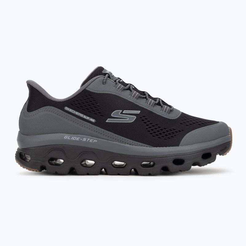 Herren Schuhe SKECHERS Glide-Step Sole Glover Peak schwarz/anthrazit 2