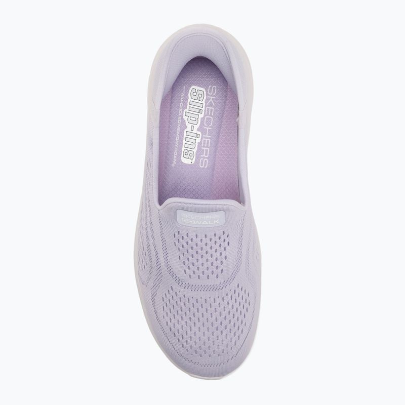 Schuhe Damen SKECHERS Go Walk Flex Yael lavender 5