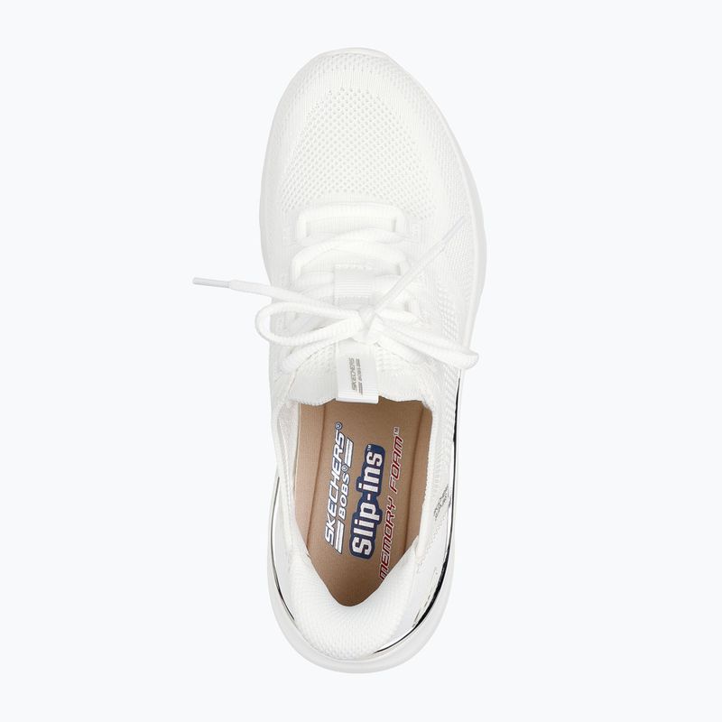 Schuhe Damen SKECHERS Bobs B Love True Delight white 5
