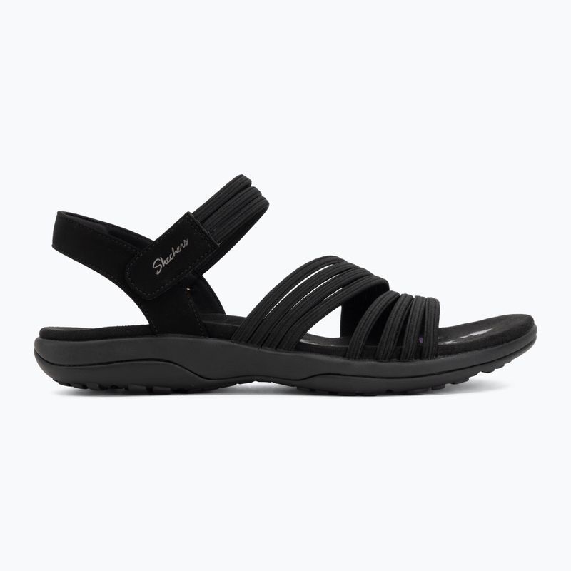 Damensandalen SKECHERS Reggae Slim Coffee Run black 2
