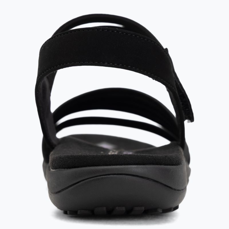 Damensandalen SKECHERS Reggae Slim Coffee Run black 6