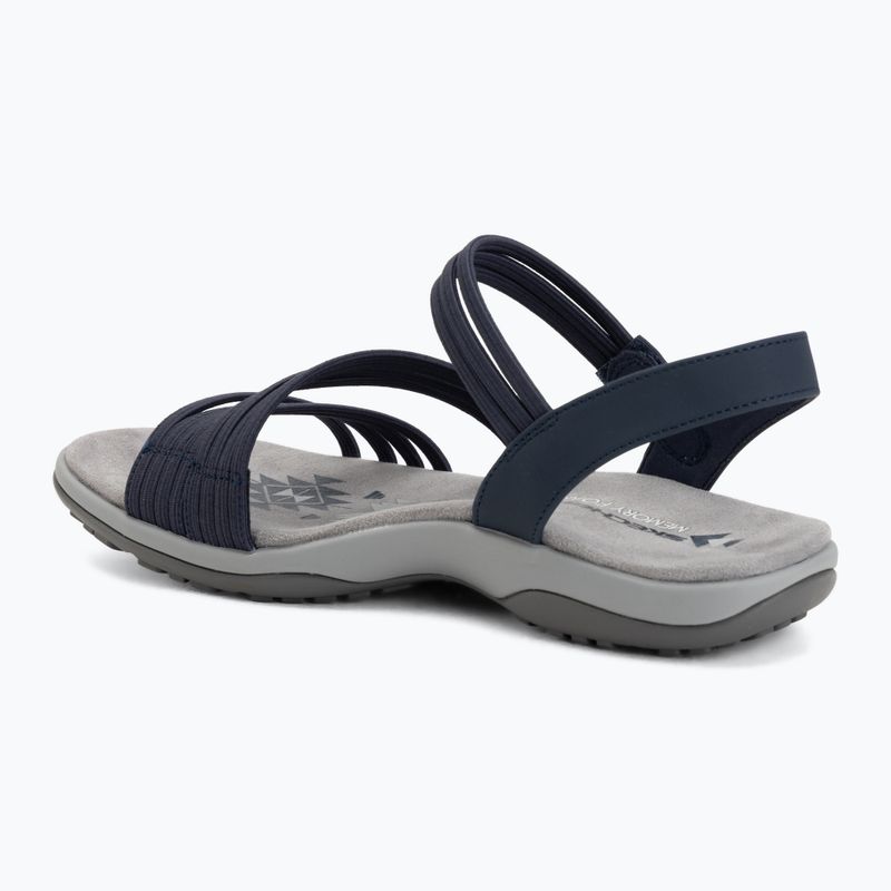 Damensandalen SKECHERS Reggae Slim Coffee Run blue 3