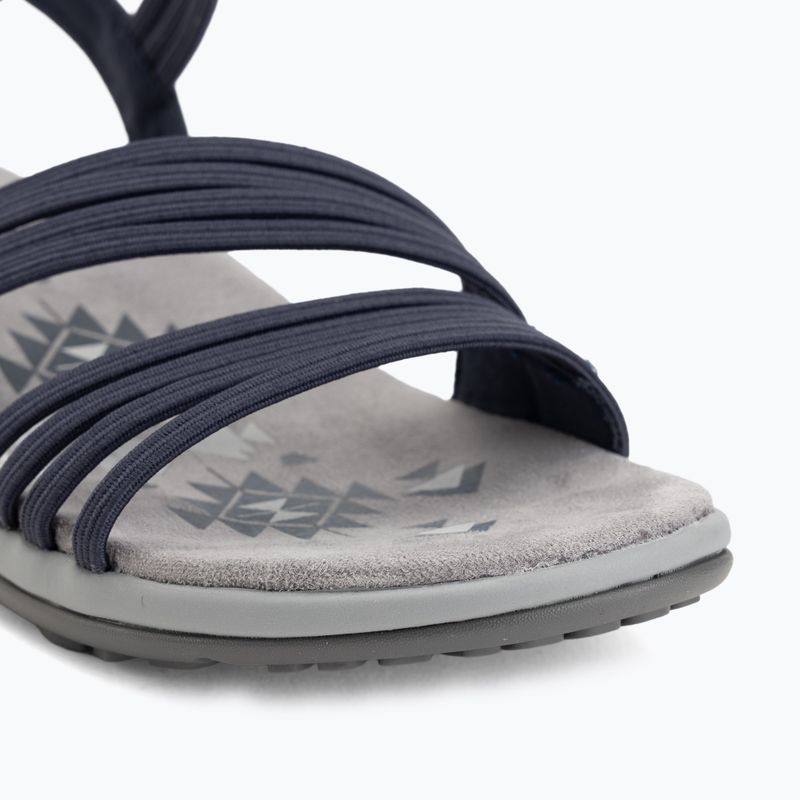 Damensandalen SKECHERS Reggae Slim Coffee Run blue 7