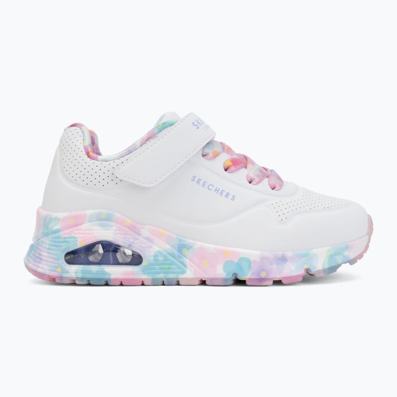 Kinderschuhe SKECHERS Uno Gen1 Fresh Blooms white 2