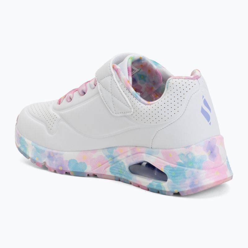 Kinderschuhe SKECHERS Uno Gen1 Fresh Blooms white 3