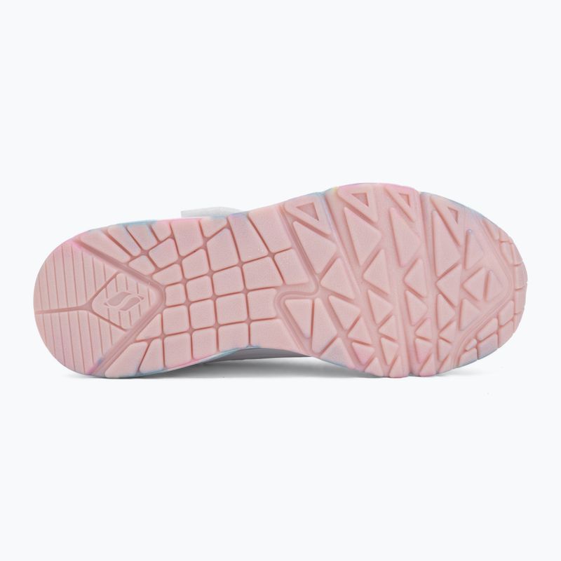 Kinderschuhe SKECHERS Uno Gen1 Fresh Blooms white 4