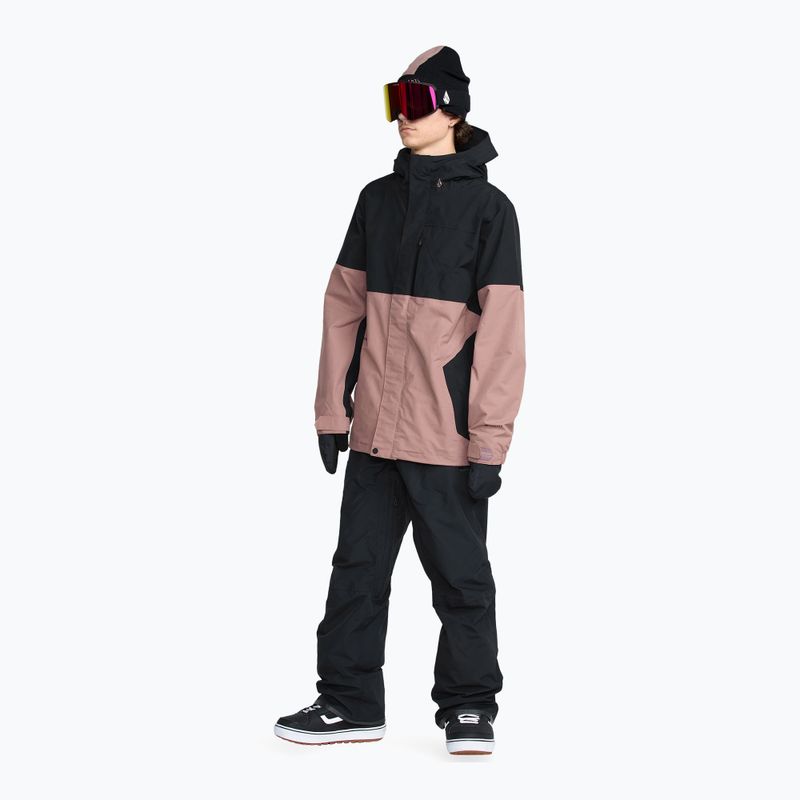 Herren Snowboardjacke Volcom L Insulated GTX mauve 2