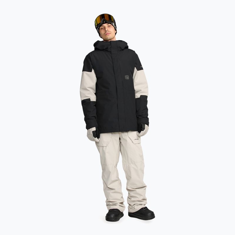 Herren Snowboardjacke Volcom Primary Insulated black 2