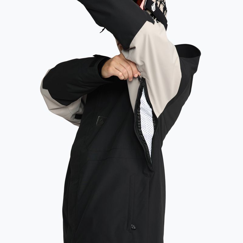 Herren Snowboardjacke Volcom Primary Insulated black 7