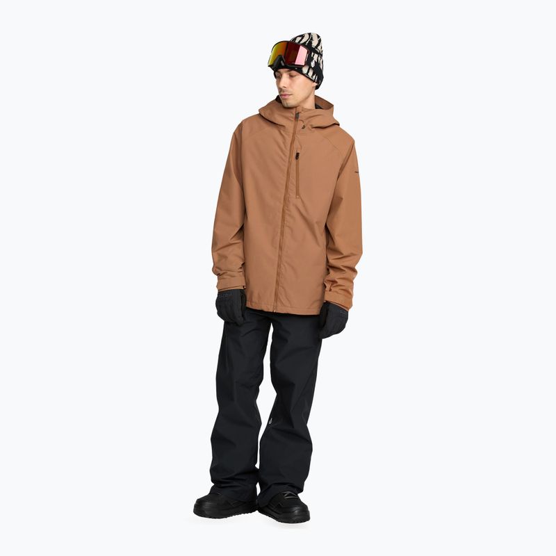 Herren Snowboardjacke Volcom 2836 Insulated terra brown 2