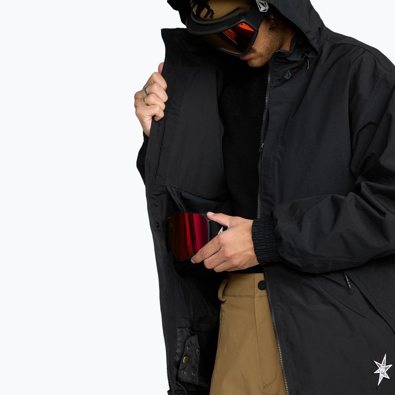 Herren Snowboardjacke Volcom Longo GTX black 10