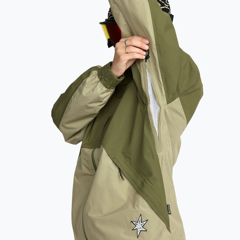 Herren Snowboardjacke Volcom Longo GTX dark olive 9