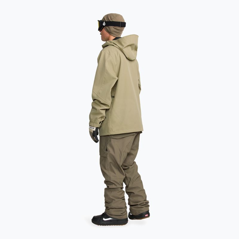 Herren-Snowboardhose Volcom Roan Bib Overall military 4