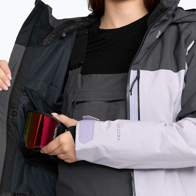 Damen-Snowboardjacke Volcom 3D Stretch Gore lavender aura 8