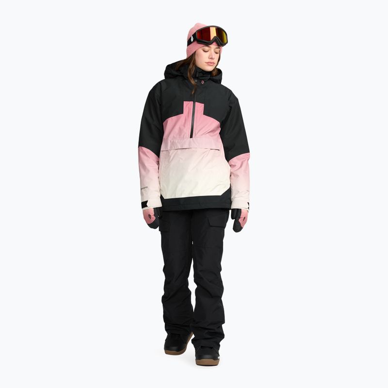 Damen-Snowboardjacke Volcom Fern Insulated Gore Pullover Mesa Rose 2
