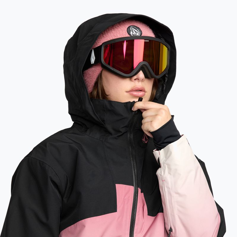 Damen-Snowboardjacke Volcom Fern Insulated Gore Pullover Mesa Rose 5