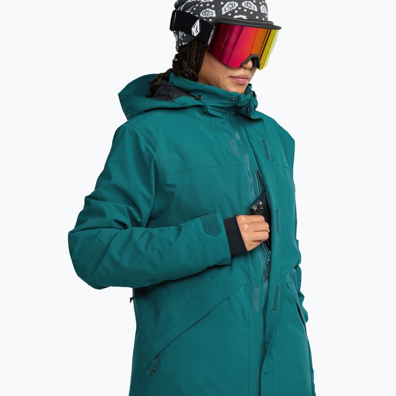 Damen-Snowboardjacke Volcom Shelter 20K 3D Stretch Atlantic Deep 6