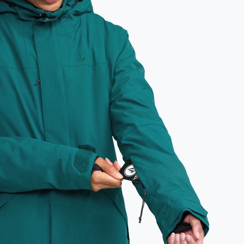Damen-Snowboardjacke Volcom Shelter 20K 3D Stretch Atlantic Deep 8