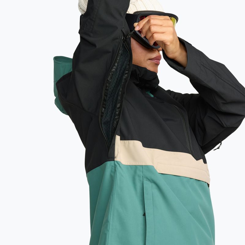 Damen-Snowboardjacke Volcom Harlan Pullover spruce green 7