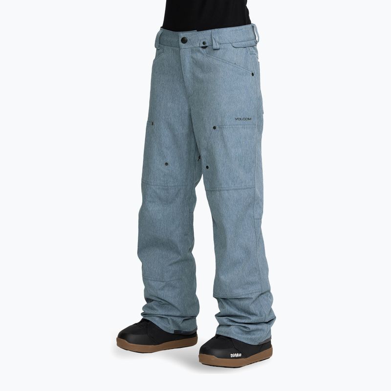 Damen-Snowboardhose Volcom Pollock denim 3