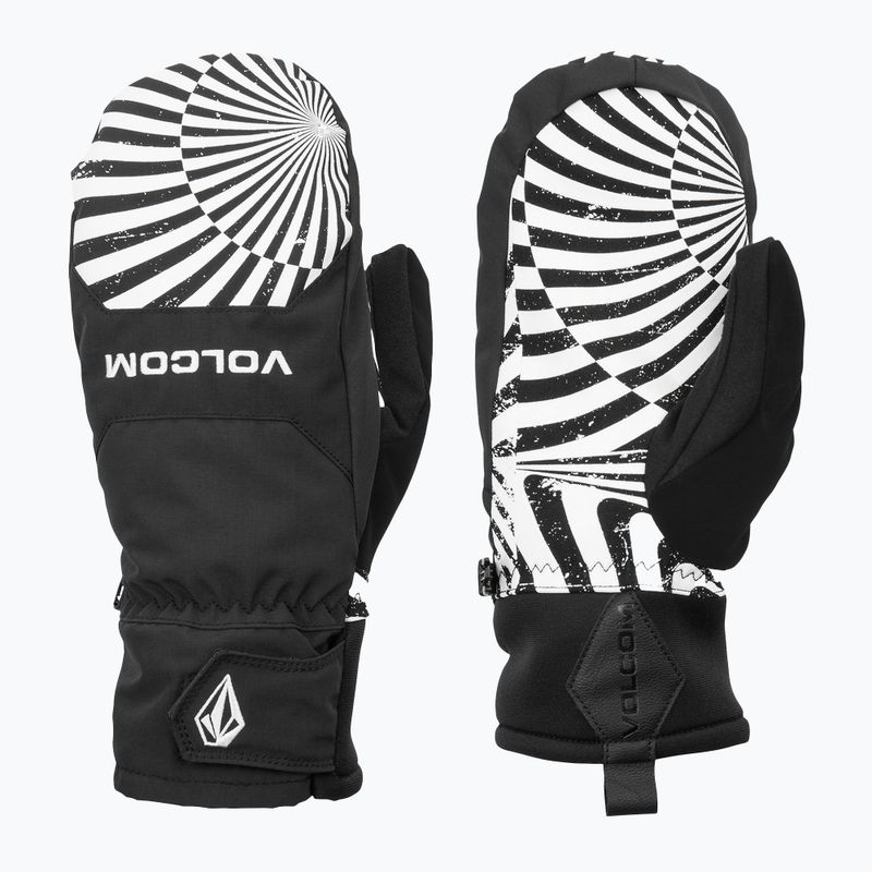 Herren Snowboardhandschuhe Volcom V.CO Nyle Mitt black print
