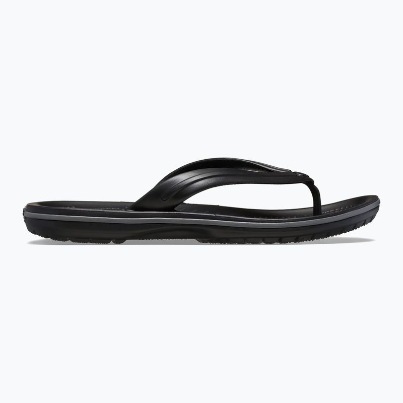 Crocs Crocband Flip-Flip-Flops schwarz/schiefergrau