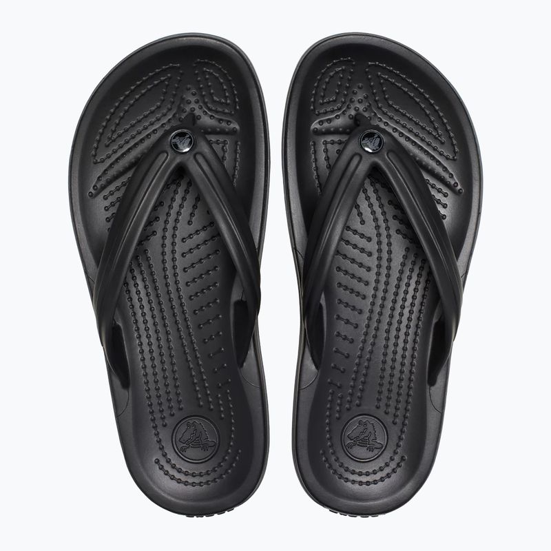 Crocs Crocband Flip-Flip-Flops schwarz/schiefergrau 3