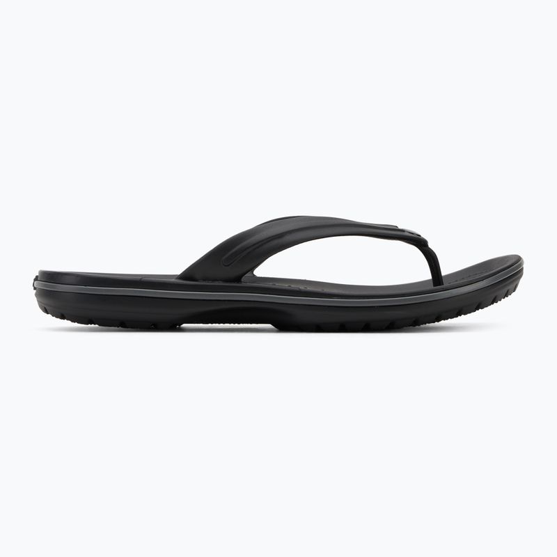 Crocs Crocband Flip-Flip-Flops schwarz/schiefergrau 2