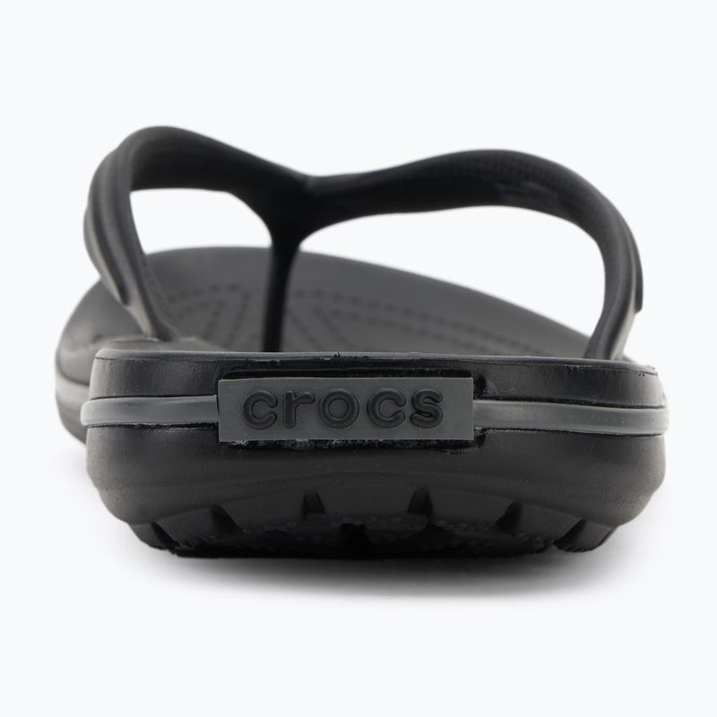 Crocs Crocband Flip-Flip-Flops schwarz/schiefergrau 6