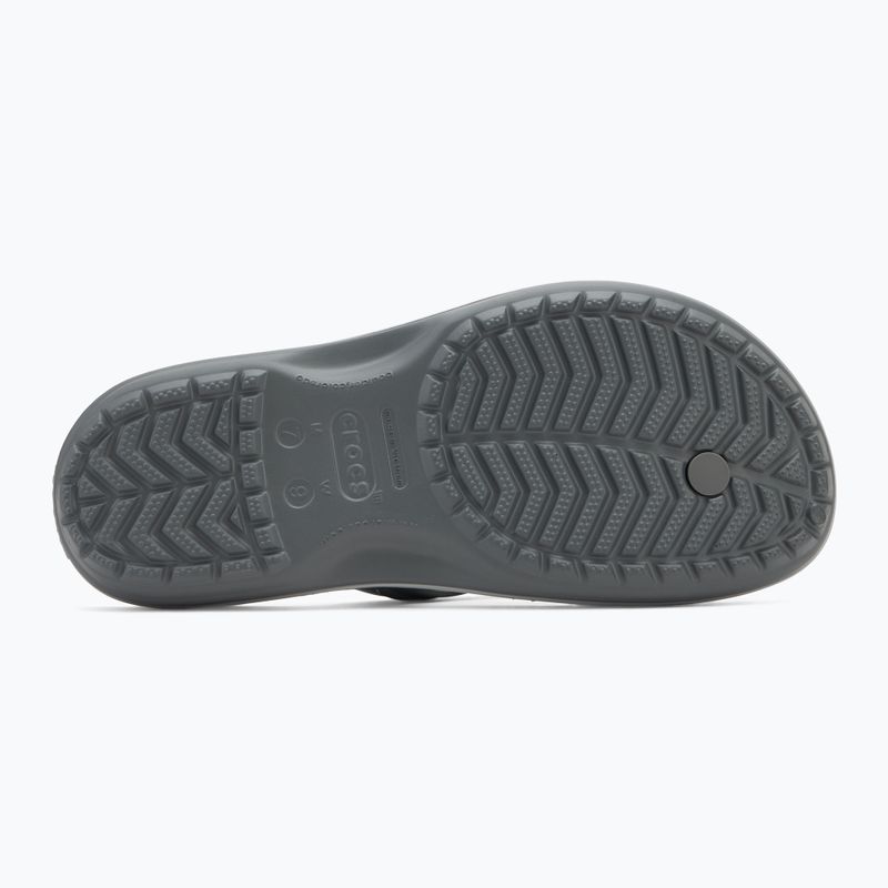 Crocs Crocband Flip-Flip-Flops schiefergrau/rauch 4