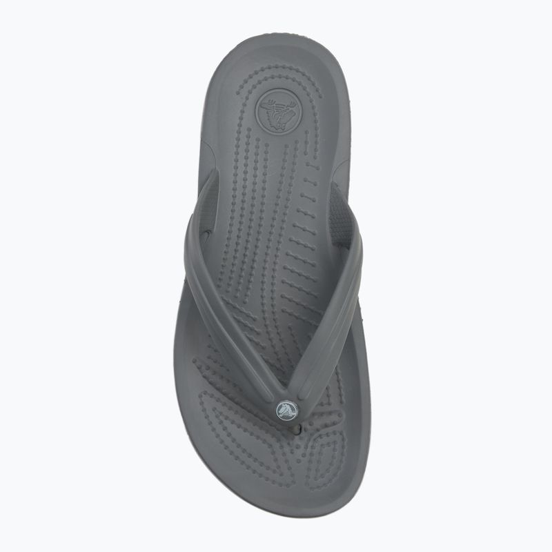 Crocs Crocband Flip-Flip-Flops schiefergrau/rauch 5