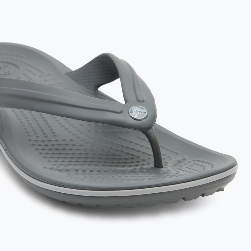 Crocs Crocband Flip-Flip-Flops schiefergrau/rauch 7
