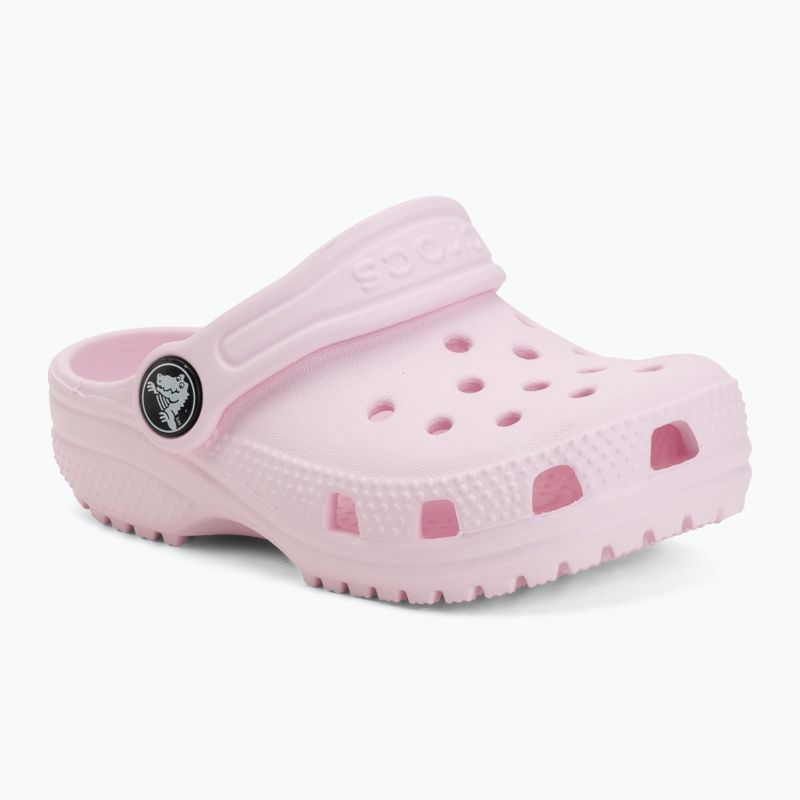 Kinder-Flip-Flops Crocs Classic Clog Toddler pink milk