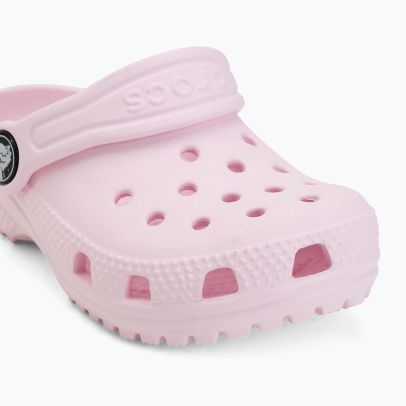 Kinder-Flip-Flops Crocs Classic Clog Toddler pink milk 8