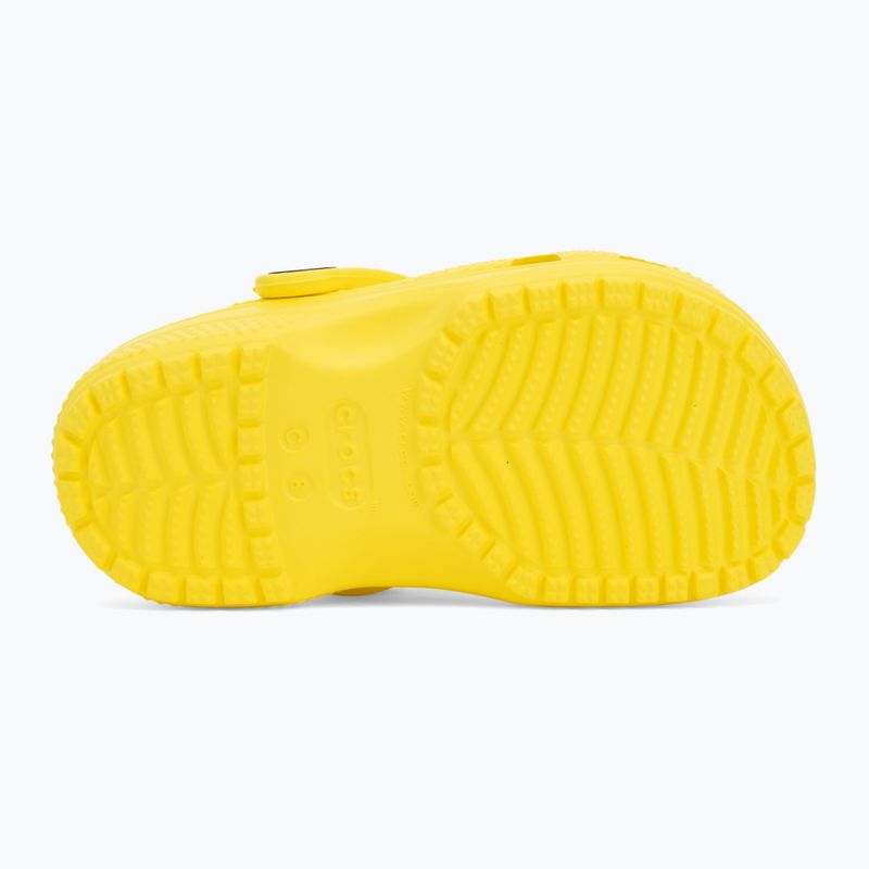 Crocs Classic Clog Kleinkind-Flip-Flops cybergelb 5