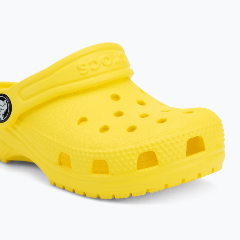 Crocs Classic Clog Kleinkind-Flip-Flops cybergelb 8