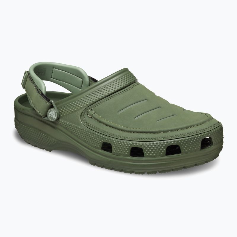 Herren Crocs Yukon Vista II LR Clog armeegrün