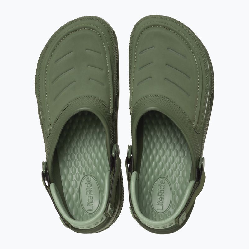 Herren Crocs Yukon Vista II LR Clog armeegrün 2