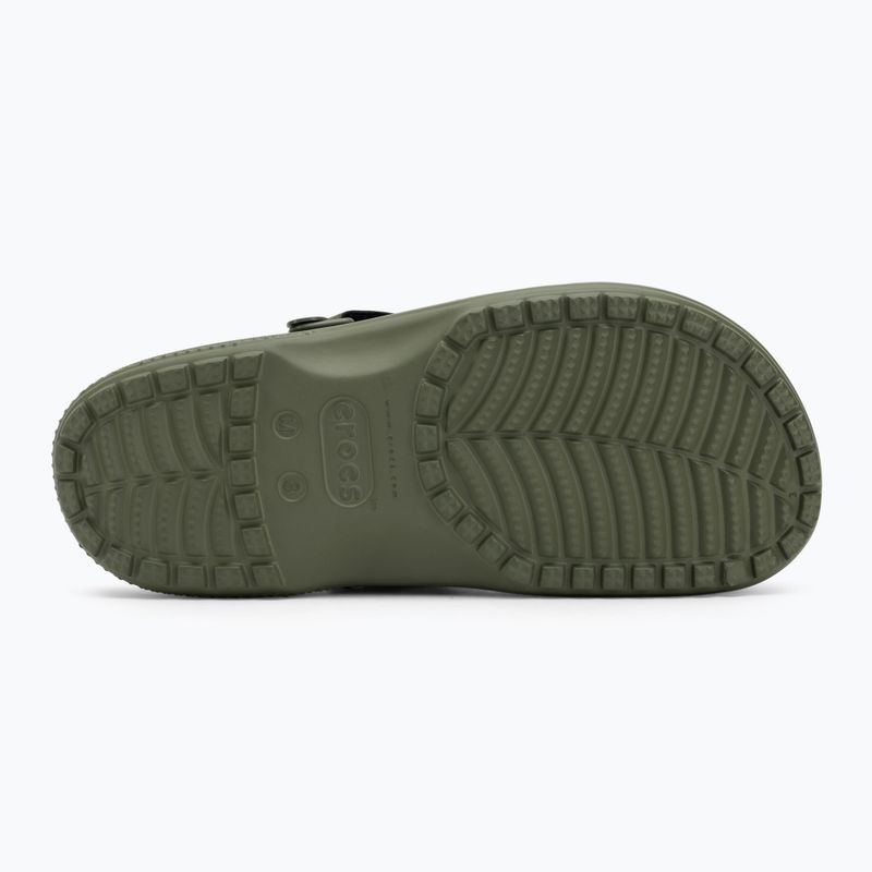 Herren Crocs Yukon Vista II LR Clog armeegrün 5