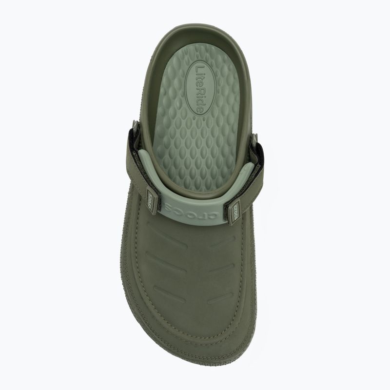 Herren Crocs Yukon Vista II LR Clog armeegrün 6