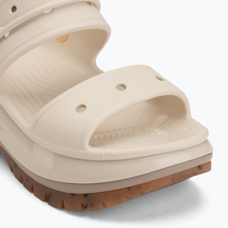Damen-Sandalen Crocs Mega Crush taupe 8