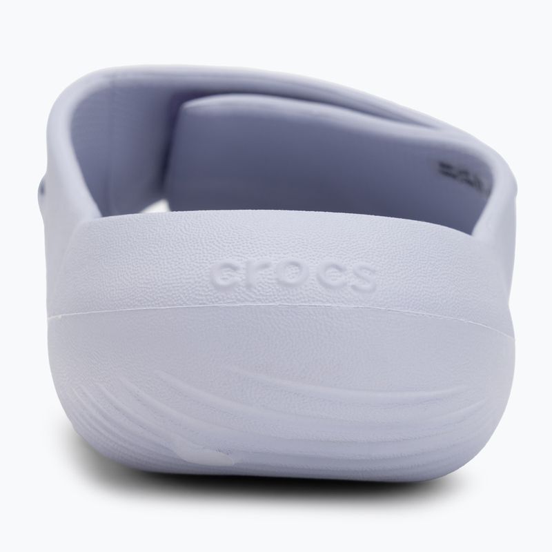 Crocs Mellow Luxe Erholung Slide Flip Flops lila Mond 6