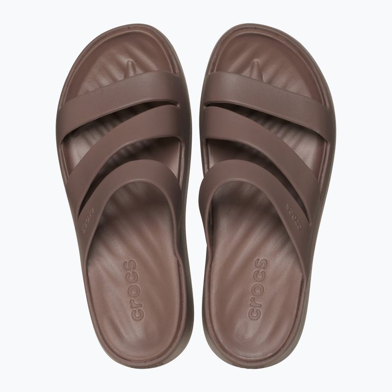 Crocs Getaway Riemchen-Flipflops in Trüffel-Optik 2