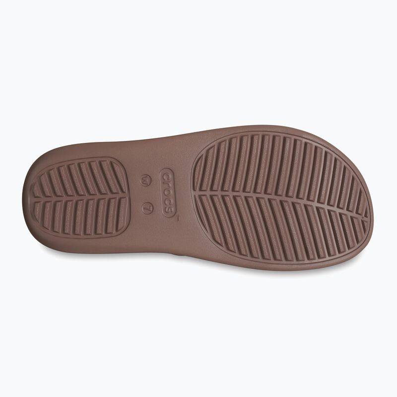 Crocs Getaway Riemchen-Flipflops in Trüffel-Optik 3