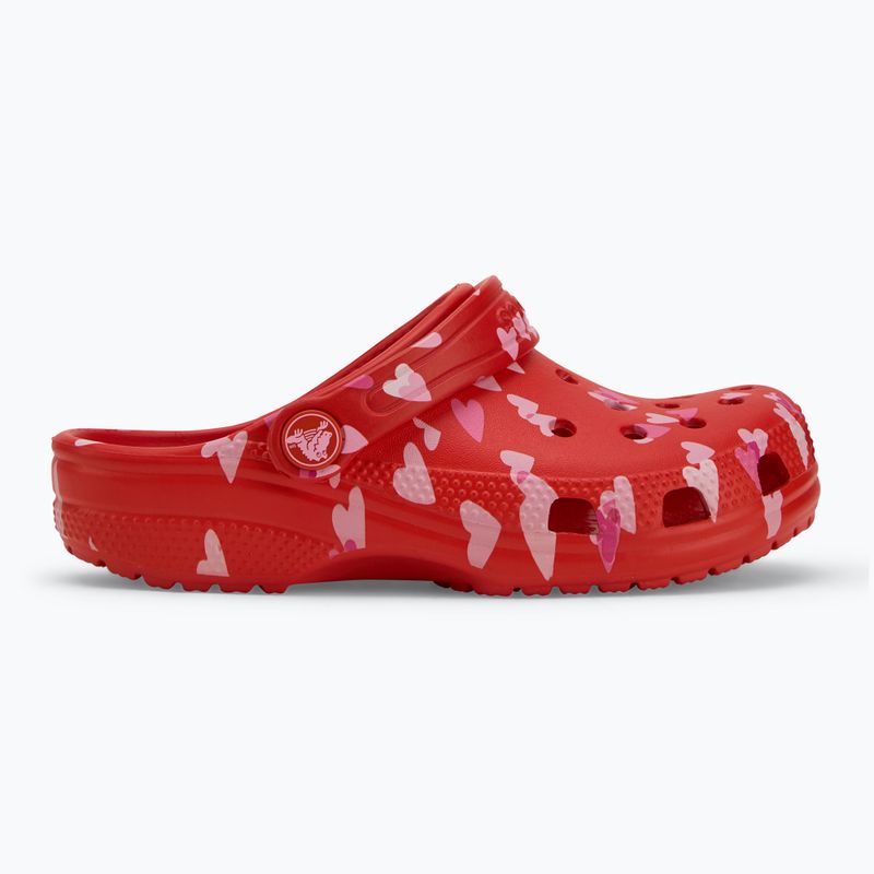 Badeschuhe Kinder Crocs Classic Valentines Day Clog Kids cherry red 3