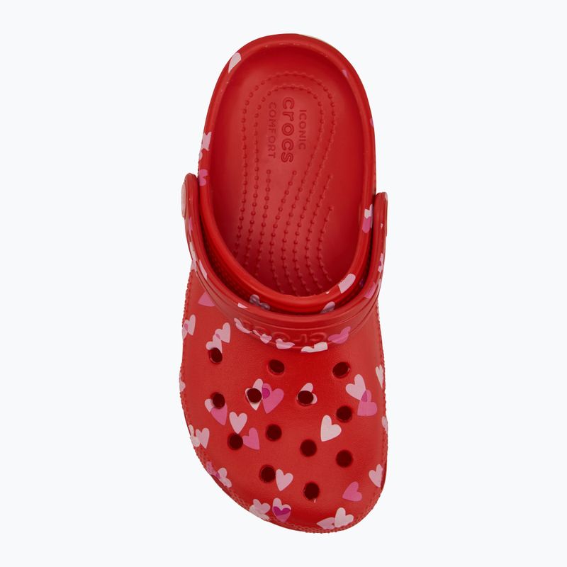 Badeschuhe Kinder Crocs Classic Valentines Day Clog Kids cherry red 6