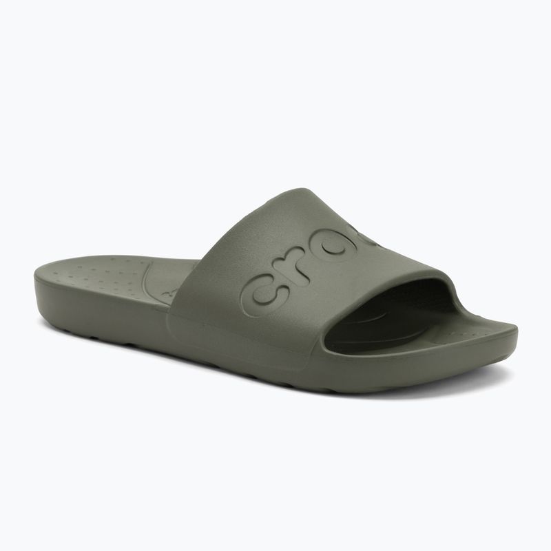 Badeschuhe Crocs Slide army green